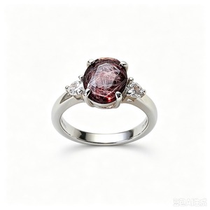 Anello Vintage con Texture in Vetro per Donne, Stile Semplice e alla Moda, Accessorio per Uso Quotidiano - Product Image 5