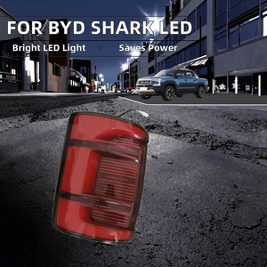 อะไหล่ตัวถังรถยนต์หรูพลังงานใหม่สำหรับรถกระบะ BYD Shark ไฟท้าย LED เลนส์สีแดงและไฟสีน้ำเงิน - Product Image 2