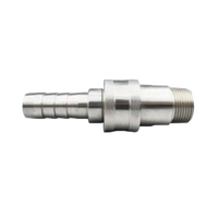 Raccord Pneumatique SH 8MM Norme Européenne Type Euro, Connecteur Rapide pour Tuyau d'Air, Peinture pour Tuyau de Compresseur d'Air avec Barbillon