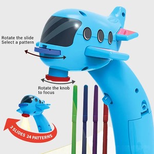 2025 Mới Phim Hoạt Hình Máy Bay Vẽ Bảng Vẽ Vẽ Chiếu Đồ Chơi Giáo Dục Máy Chiếu Bàn Với Bút Đồ Chơi Kit Cho Trẻ Em Quà Tặng - Product Image 4