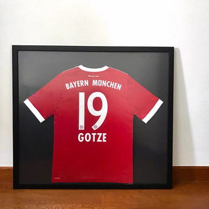 Marco <span class=keywords><strong>para</strong></span> colgar en la pared, hecho a mano con pintura en aerosol, <span class=keywords><strong>para</strong></span> <span class=keywords><strong>camisetas</strong></span> de fútbol, baloncesto, bádminton, ropa firmada, artículos conmemorativos - Product Image 3