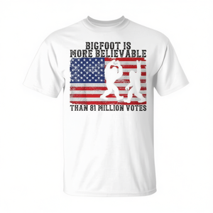 Bigfoot è più credibile del design della bandiera americana con 81 milioni di voti. - Product Image 3