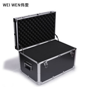 Aluminum Alloy Safety <strong>Storage</strong> Case Collection: <strong>Briefcase</strong>, Complete Tool <strong>Box</strong>, Large Empty Organizer Toolbox &amp; Carrying Suitcase - Product Image 6