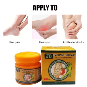 OEM salep Herbal taji tulang kaki 20g ZB, salep krim nyeri tumit kaki, salep keseleo pinggang ODM - Product Image 4