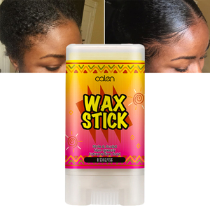 Custom Logo Strong Hold Non Greasy Smooth Frizzy Hairs Hair Wax Stick