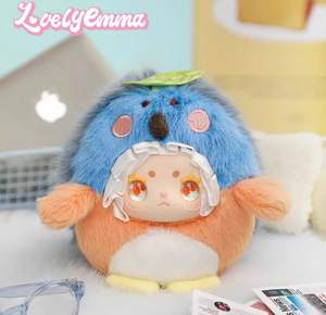 Nuevo Set de 8 Piezas 100% Auténtico de la Serie Lovely Emma Birdie Escape: Muñecos de Vinilo y Peluche en Caja Sorpresa, Llaveros y Abalorios Decorativos para Bolsos, Regalos - Product Image 3