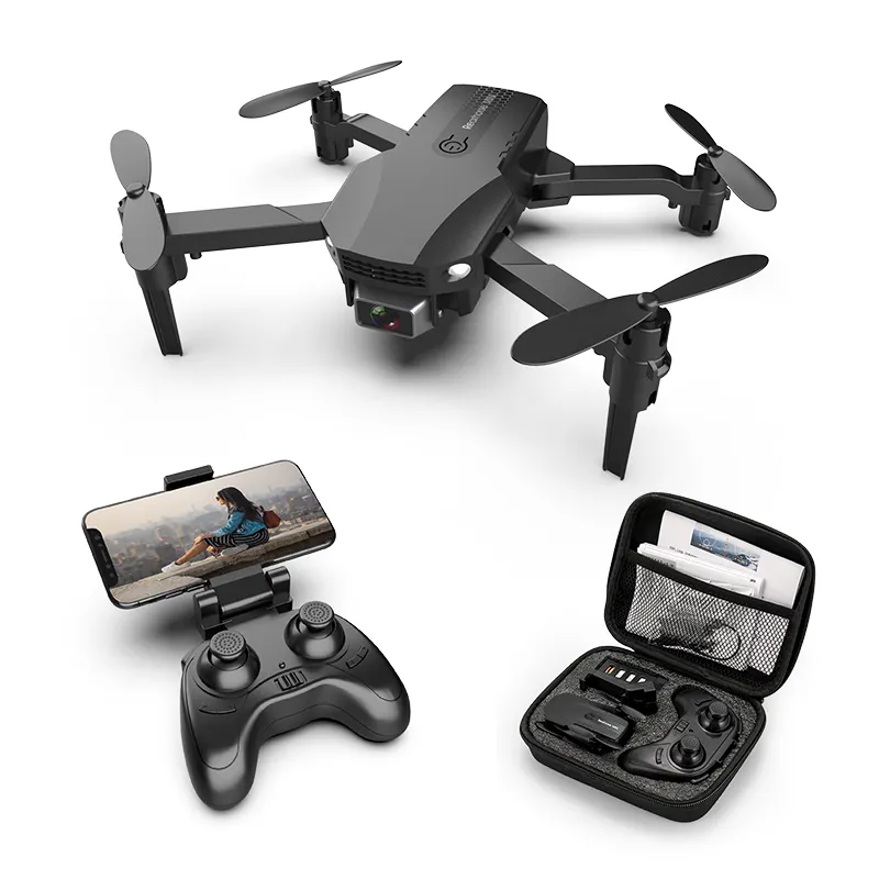 Dron de bolsillo de alta calidad, minidron teledirigido pequeño con motor profesional, cámara de vídeo 4k