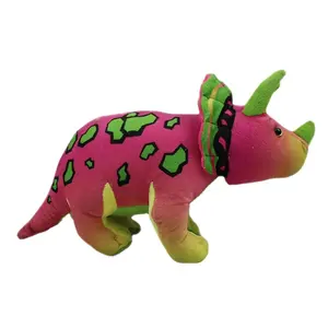 Baby Kids realistici giocattoli di peluche dinosauro per il regalo del bambino morbido dinosauro farcito drago in piedi triceratopo giocattoli per bambini
