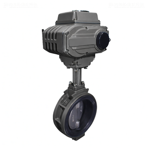 Válvula de Mariposa Motorizada Eléctrica COVNA DN50 de 2 Pulgadas JIS 10K 12 Voltios con Cuerpo de Aleación de Aluminio para Agua - Product Image 1