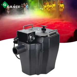 Grace parti festivali sahne düşük yalan sis makinesi 3500W düğün kuru buz sis makinesi