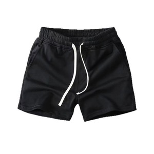 Pantalones Cortos Deportivos de Tres Cuartos para Hombre, Estilo Europeo, Color Personalizado, Algodón Suave, Cordón Ajustable, Secado Rápido, Ropa de Gimnasio, Venta al Por Mayor - Product Image 1