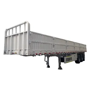 High quality Best Price 30-60 Tons Side Tipper Trailer Truck Drop Side Dump Trailer for sale