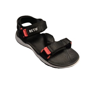 Sandalias de <span class=keywords><strong>Hombre</strong></span> Modernas y Elegantes, Minimalistas, con Bloques de Color, Ajustables, con Doble Correa y Velcro, Suela Antideslizante y Abrebotellas - Product Image 4