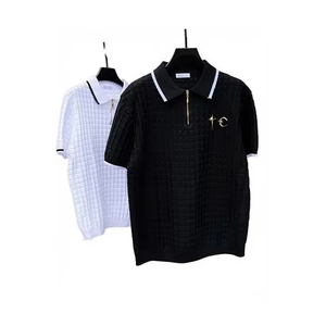 T-shirt pour homme en coton 100% tricoté, col rond, manches courtes, grande taille, décontracté, de haute qualité, doux, respirant, imprimé disponible, plusieurs modèles - Product Image 2