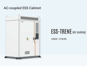Système de stockage d'énergie couplé au réseau AC 100 kW 215 kWh, haute densité de puissance, résistant à la corrosion, homologué pour l'extérieur, armoire BESS commerciale - Product Image 6