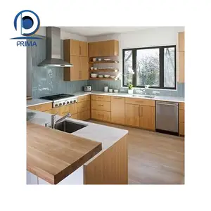 Modern Modular Kitchen Cabinets European Style Lacquer Kitchen Designs Made in China Manufacturing