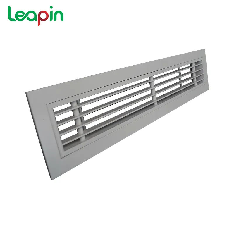 Hvac Ventilatie Lineaire Bar Air Grille Airconditioner Plafondretour Lucht Lineaire Bar Grille Met Verwijderbare Kern