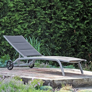 Sillón al aire libre del sexo de la playa de la <span class=keywords><strong>piscina</strong></span> de las ventas directas de la fábrica con las ruedas - Product Image 6