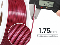 Filamen Printer 3D Cyan Silk PLA 1.75mm 1kg, Hasil Akhir Mengkilap Sutra Konsisten, Gulungan Spool untuk Pencetakan FDM, Cocok untuk Properti Cosplay
