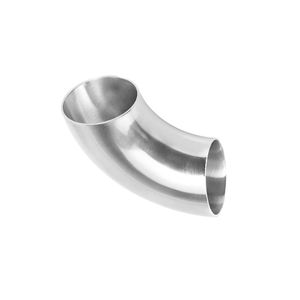 304 316L đánh bóng thép không gỉ vệ sinh uốn cong 90 độ hàn khuỷu tay chéo cap hàn liền mạch inox ống nước phù hợp - Product Image 5