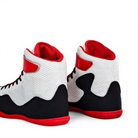 Chaussures de boxe en gros personnalisées 30-46 – Respirantes, antidérapantes, légères et souples en PU pour l'entraînement en dojo et en salle de sport