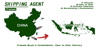 Fret maritime DDP Chine vers Indonésie (Jakarta, Sumatra, Java, Kalimantan, Sulawesi) - Transitaire Singapour - Conteneur FCL