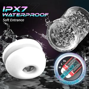 Fábrica Direta Automática Telescópica Rotação Masturbação Cup, Brinquedo Masculino Penis Trainer para Adultos - Product Image 4