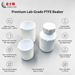 Vaso <span class=keywords><strong>de</strong></span> <span class=keywords><strong>Laboratorio</strong></span> <span class=keywords><strong>de</strong></span> PTFE Virgen <span class=keywords><strong>de</strong></span> Alta Pureza, 10ml-5000ml, Resistente a Ácidos y Álcalis, Antiadherente, Recipiente <span class=keywords><strong>de</strong></span> <span class=keywords><strong>Laboratorio</strong></span> para Análisis Químicos - Product Image 3