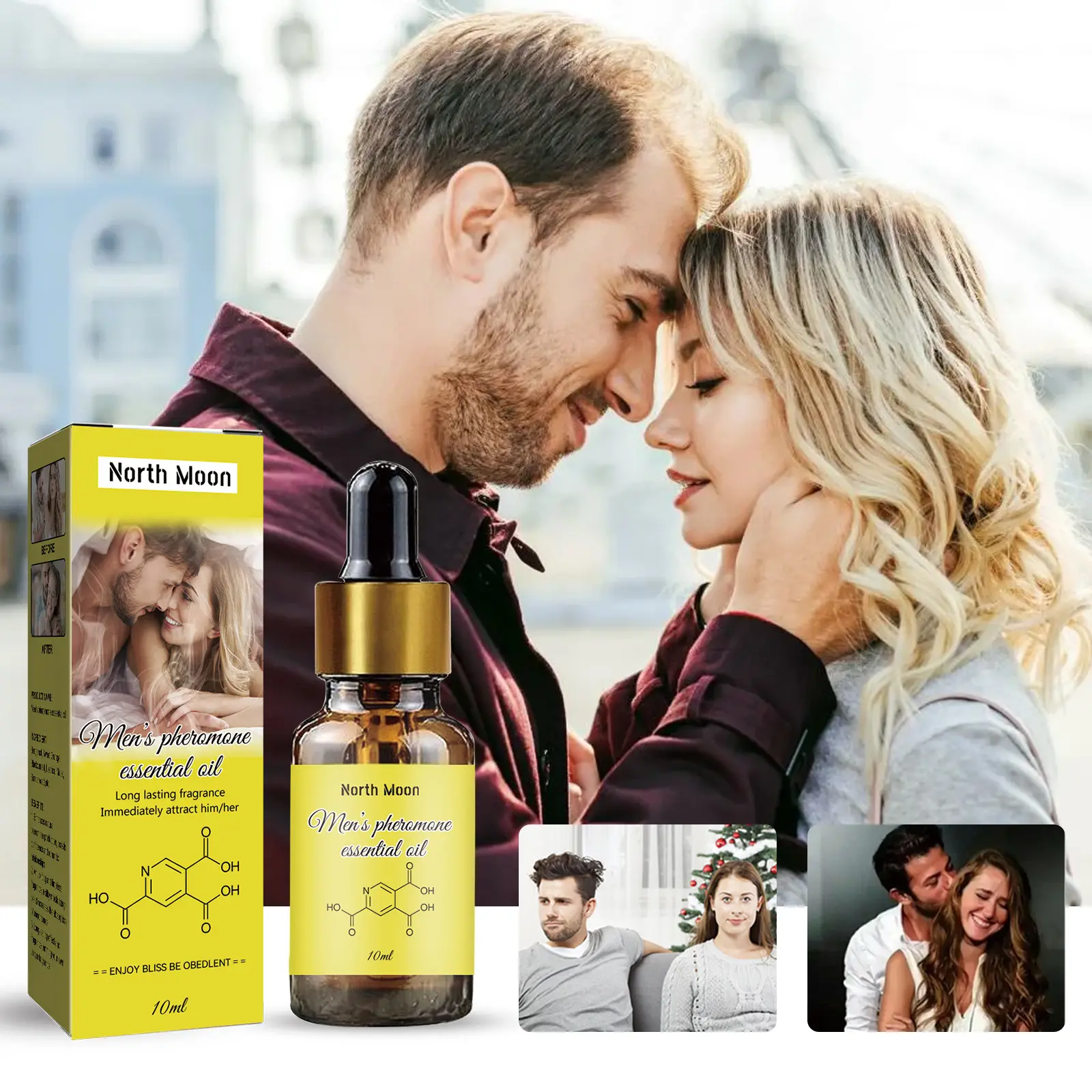 New Arrival Pheromone Body Essential Oil Natural Fresh Body Lasting Fragrance Essential Oil for Men and Women