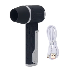 Mini Ventilador Potente GGDX HamGeek <span class=keywords><strong>HG800</strong></span> Negro Gris con G+ Wind Force, Conducto de 50 mm para Limpieza de Autos y PC - Product Image 1