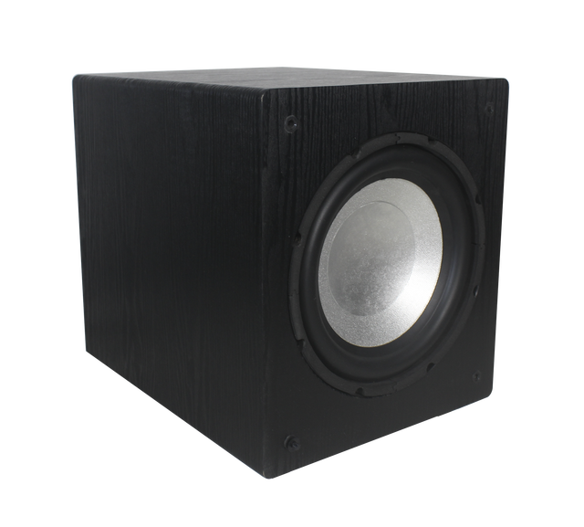 V 2x150W Active Subwoofer System with Adjustable Crossover/Phase AirPlay/DLNA APP for Home Theater & Hi-Fi Audio