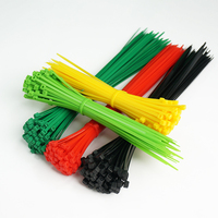 Attaches-câbles en nylon, lot en baril, serre-câbles autobloquants en plastique pour la fixation de fils et câbles