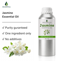 Huile essentielle de jasmin avec des bienfaits hydratants pour la peau, 100% pure et naturelle, distillée à la vapeur, pour tous types de peau