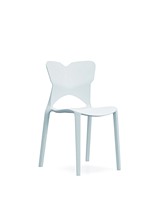 Chaise de salle à manger monobloc moderne en PP injecté, légère, résistante aux UV, écologique, pour restaurant, hôtel, maison, bar - Vente en gros OEM