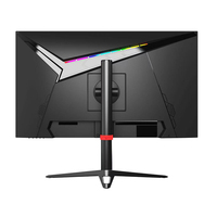 Écran rotatif 27 pouces 2k 240hz type-c moniteurs de trading moniteur de bureau de jeu avec lumière respiratoire RVB