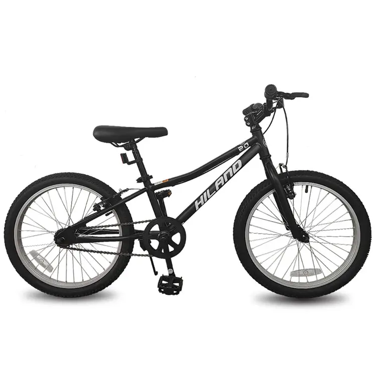 HILAND-bicicleta de montaña para niños, bici de 20 pulgadas con freno doble en v