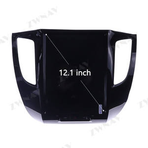 Lecteur multimédia de voiture Android 9.0 avec grand écran de style Tesla 4+64G pour Mitsubishi L200 Pickup 2007+ GPS Audio Radio Stéréo Unité principale - Product Image 4