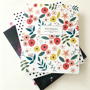 Quaderno Estetico Kawaii A4 con Copertina Rigida, Design Personalizzato con Stampa Floreale, Quaderni A5 per Ragazze, Regalo per Appunti Quotidiani - Product Image 2