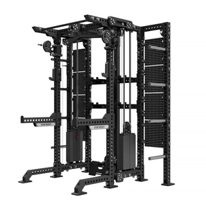 Macchina Professionale per Allenamento di Forza Domestico, Trainer Multifunzionale, Rack per Squat Regolabile, Pila di <span class=keywords><strong>Pesi</strong></span>, Attrezzo per <span class=keywords><strong>Esercizi</strong></span> Indoor per il Petto - Product Image 1