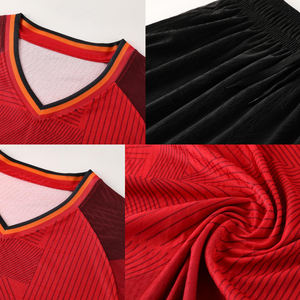 Venta al por Mayor de Fábrica y Camisetas de Fútbol Personalizadas para Alemania, Países Bajos, Bélgica, Flamengo y Brasil, Camisetas de Fútbol Local y Visitante - Product Image 5