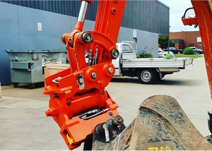 Accesorio de rotor hidráulico para excavadora, enganche rápido, acoplador rápido inclinable con rotación de 180 grados - Product Image 6