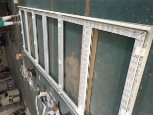 PVC/uPVC đôi cách điện cửa kính gấp cho ngôi nhà bền bên ngoài cửa khác - Product Image 6