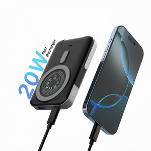 พาวเวอร์แบงค์แม่เหล็ก 22.5W ความจุ 10000mAh เครื่องชาร์จพกพาขนาดเล็ก พร้อมหน้าจอ LED สำหรับกิจกรรมกลางแจ้ง - Product Image 1