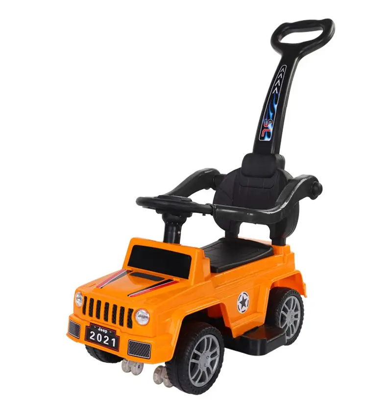 Plastic Ride On Baby Toy Car Kids Push Car Foot to Floor Baby Swing Car wih Handle
