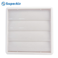 Pièces de Ventilation HVAC Grilles Diffuseur de Plafond Plastique Aluminium Gravity Air Grille Louver Grille for Air Conditioning