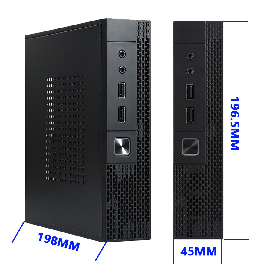 Domify I01T Loạt Micro Máy Tính Để Bàn Di Động I3/I5/I7 Atom Gen3-Gen13 CPU Giá Rẻ Tùy Chỉnh Mini PC Máy Tính