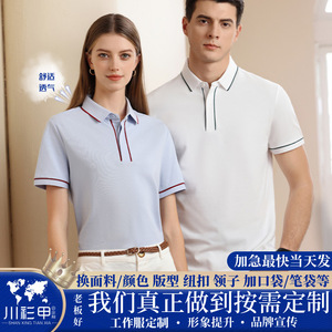 Camisa Polo de Manga Corta, Algodón, Color Sólido, Ropa de Trabajo, Uso Diario, Gris Grafito - Product Image 5