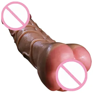 Soft Real Feeling Vagina Anus Pocket Pussy Masturbator Realistic Penis Dildo Sex Toys for Women Men