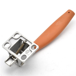 Poignée à levier en acier inoxydable pour porte de four à vapeur, design industriel, surface brossée, antirouille - Product Image 2