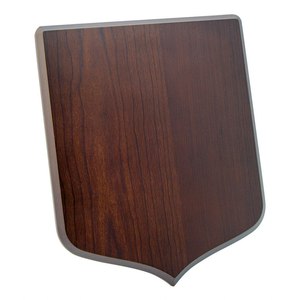 Targa in Noce 210X260X15mm, Insegna da Parete in Legno - Product Image 1